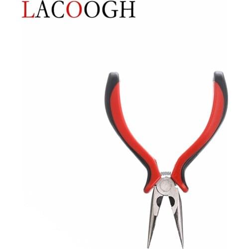 New Fashion Jewelry Tools Pliers Equipment 12.5cm Long Fashion Needle Nose Pliers with Teeth For DIY Accessories Jewelry Making