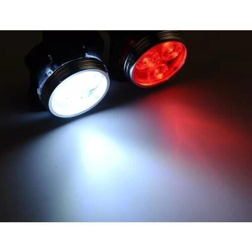 Smart Bicycle Rear Light IPX6 Waterproof USB Charge Cycling Taillight Bike LED Lights Ultralight Tail Light Bike Accessories