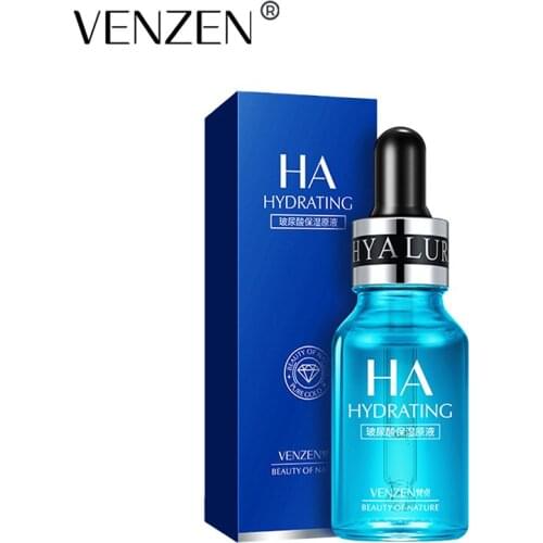 Hyaluronic Acid Moisturizing Face Serum Shrink Pores Remove Fine Lines Anti-Aging Anti-Wrinkle Plant Cream Skin Care 15ML