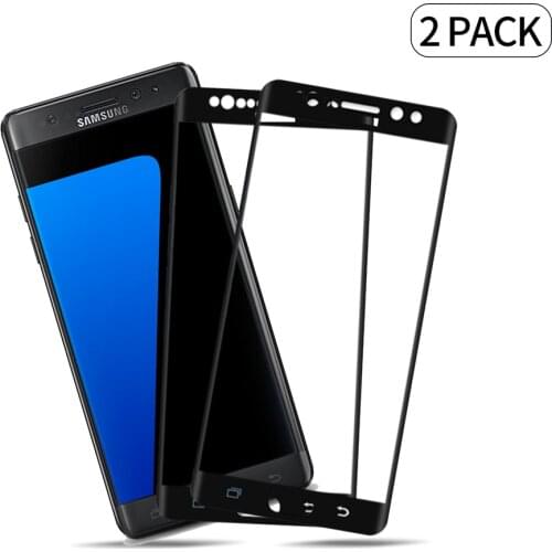 2pcs For Samsung Galaxy Front Film Note 7 fe Note 8 Note 9 Glass Screen Protector Tempered Note8 Note9 Back Protector HD Film