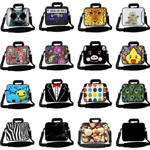 10 10.1 11.6 12 13.3 14 15 15.6 15.4 17" Laptop Bag Notebook Shoulder Carry Case Messenger Unisex Men Women Computer Accessories