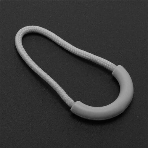 10 pieces/lot Zipper head U-shaped Cord Zipper Pull Strap multiple colour Outdoor Zipper accessories