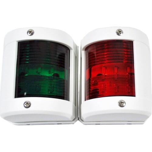 ABS House Yacht 12V LED Side Bow Navigation Light Marine Sailing Signal Lamp