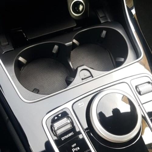 Car Center Console Storage Box Tray Drink Cup holder phone Organizer For Mercedes For Benz C E class W205 W213 X253 car Accessor