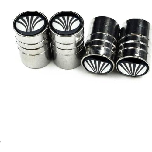 Car-Styling Car Air Caps Airtight Cover Case For Daewoo Espero Nexia Matiz Lanos Nubira Badge Stainless Steel Car Styling
