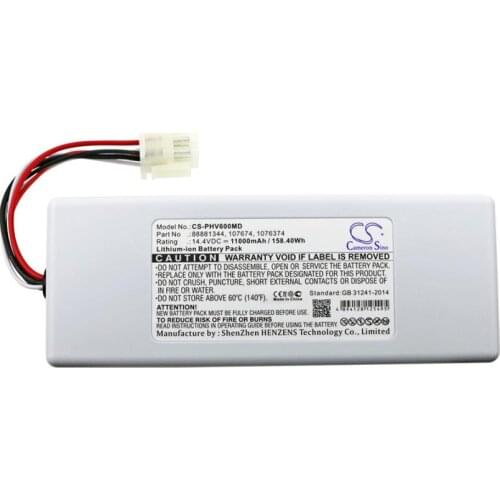 Cameron sino 11000mah battery for PHILIPS Respirateur V60 V60S Respironics V60 V60S 1056921 1058272 1076374 107674 88881344