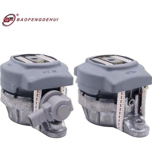 Electric Sensor Gearbox Mounts For Audi A8 D3 A8Q S8 Quattro 3.2L 3.0L Rt LH 4E0399151DE RH 4E0399151DJ Engine Rubber Bush