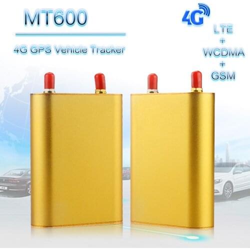 4G GPS Tracker MT600 Compatible LTE/WCDMA/GSM Network Real-time Tracking Device For Vehicle With Backup Battery Low Power Alarm