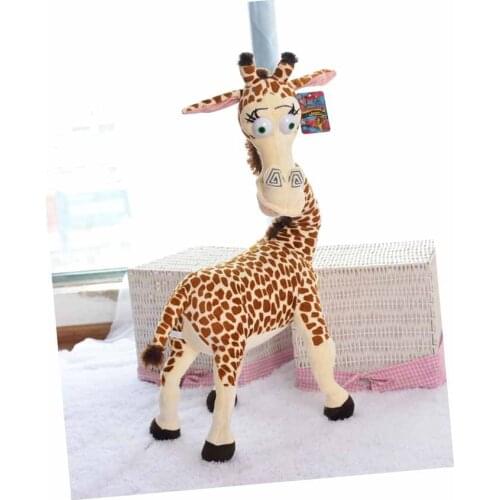 50cm giraffe Toy plush toys cute Madagascar giraffes toy For Children doll baby toy brinquedos birthday gift