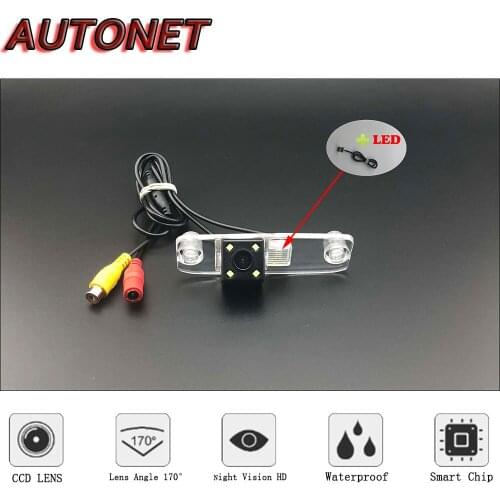 AUTONET HD Night Vision Backup Rear View camera For Hyundai Elantra Tucson Kia K3 Sorento Elantra CCD/Parking Camera