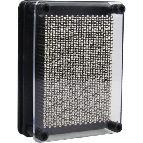 Creative 3D Pin Art Board Metal Pin Board Sculpture Toy Hand Model Shape Pinscreen Needle Painting Funny Game Kid Christmas Gift