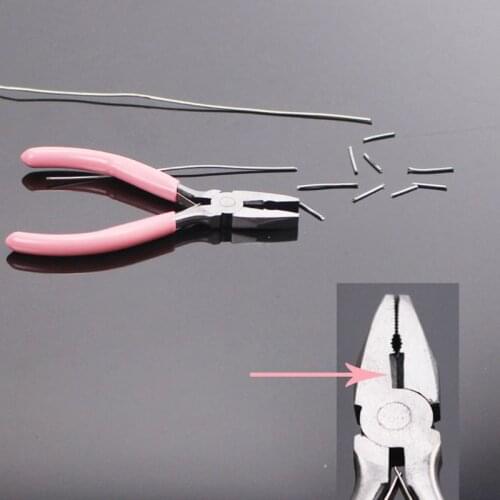 3Pcs Jewelry Pink Pliers Set Wire Cutting Bending Plier Jewelry Making Tools Kit