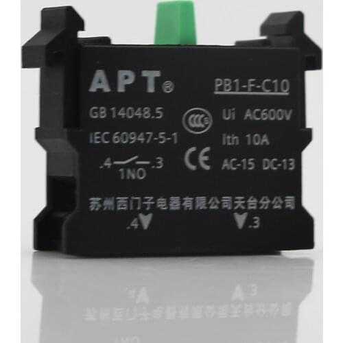 PB1-F-C10 1NO 100975154 auxiliary contact