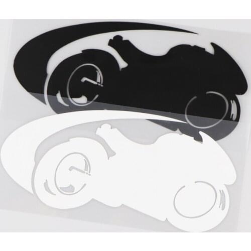 Personalized Locomotive Pattern Car Stickers Fashion Car Stickers Pvc Decals Suitable for Various Models Black/white, 17cm*8cm