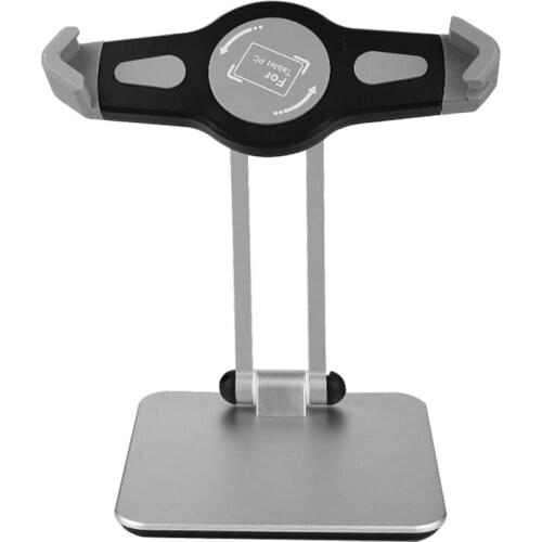 Tablet Stand Portable Desktop Adjustable Folding Aluminum Alloy Mobile Phone Live Ipad Tablet Stand for 7-12 Inches
