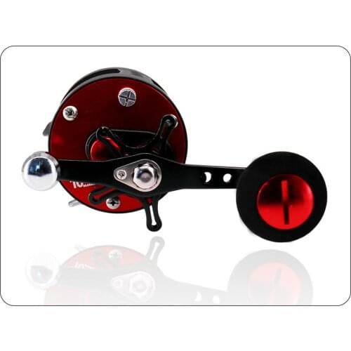 Fishing Gear Reel Hits Black Road Asia Water Droplets Drum Wheel Carbon Cloth 8KG Force with Balance