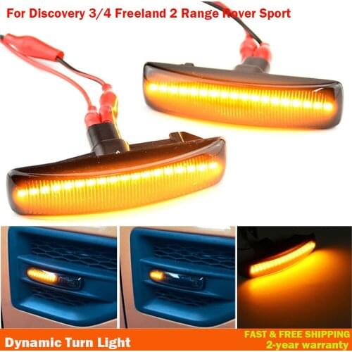 LED Side Marker Lights Repeater Indicator Lamp For Rover Sport L320 Land Rover LR2 Freeland 2 L359 LR3 LR4 Discovery 3/4 L319