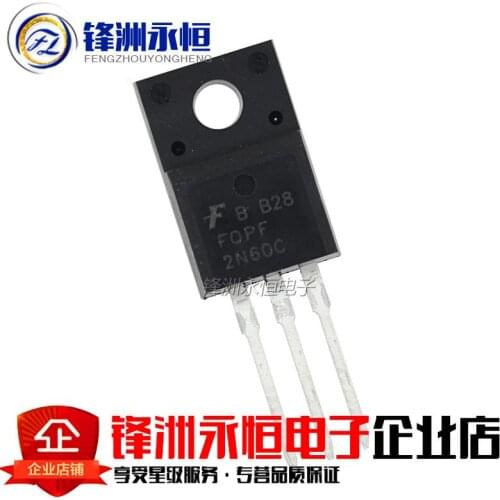10PCS FQPF2N60C 2N60C TO-220 2N60 TO220 MOS FET transistor New original