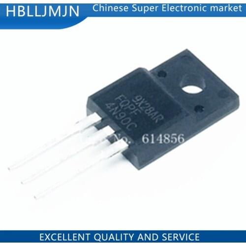 10PCS FQPF4N90C 4N90 4A 900V TO-220F