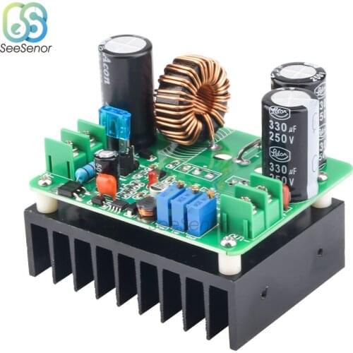 BST900W DC-DC Boost Converter Adjustable Step Up Power Supply Module 8-60V to 12-120V 15A Voltage Transformer Module Regulator