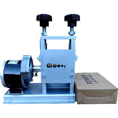 220V Electric Waste Cable Stripping Machine 250W Motor Drive Wire Stripper 5 Hole Diameter 1-17MM Cable Peeling Machine