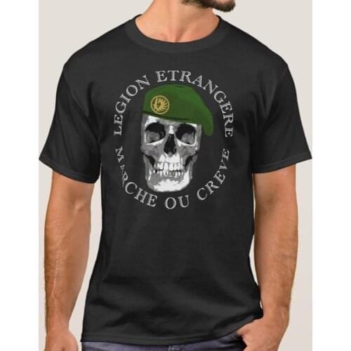 French Foreign Legion 2REP Insignia Beret Skull T-Shirt. Summer Cotton Short Sleeve O-Neck Mens T Shirt New S-3XL