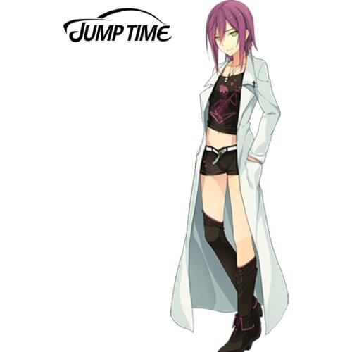 JumpTime 13cm x 4.3cm Car Styling Sexy Girl Ao no Kanata no Four Rhythm Kagami Aoi Decal JDM Car Bumper Sticker