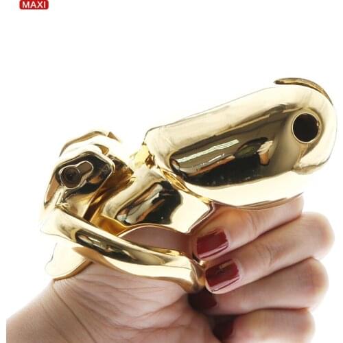 NEW Golden HT V3 COCK CAGE MICRO Chastity Device V3 MINI Chastity Cage Device New cock cage penis ring BDSM Sex toys