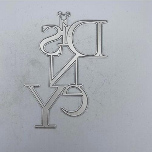 Metal Cutting Dies Word for DIY Scrapbooking Album Embossing Paper Cards Deco Crafts Die Cuts