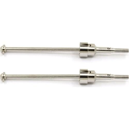 2Pcs Metal Universal Drive Shaft CVD Dog Bone for Wltoys 104001 1/10 RC Car Upgrade Parts Accessories