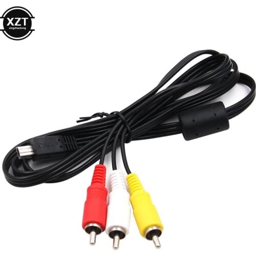Mini USB to 3 RCA AV Cable Camera Audio Video for Canon EOS 5D2 5D Mark III 6D 7D 60D 70D 700D 760D G7X G1X SX50 G16 IS 980 new