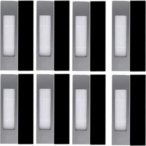 Filter Sets Replacement for Ecovacs Deebot OZMO 920, 950, T5, T8 AIVI Robot Vacuums, 8-Pack