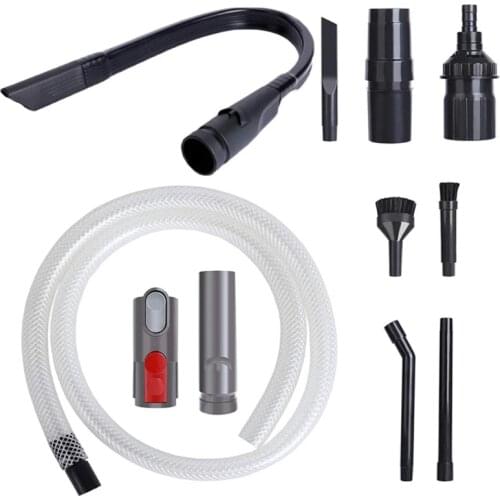 For V7 V8 Cleaning Tool Heads + Soft Crevice Tool Set Vacuum Cleaner Parts For Dy son- V7 V8