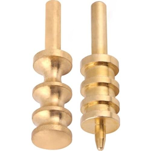 Leather Burnisher/Slicker,Soldering Iron Tip For DIY Leather Edge Hot Process,Brass