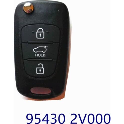Entry Remote Control Folding Key for hynundai Veloster 2012 954302V000 95430 2V000