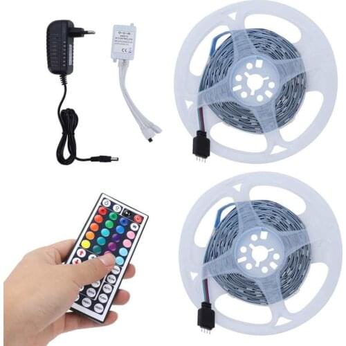 10M 180LED Light Strip Colorful RGB Strip Lights Holiday Dec EU 100‑240V