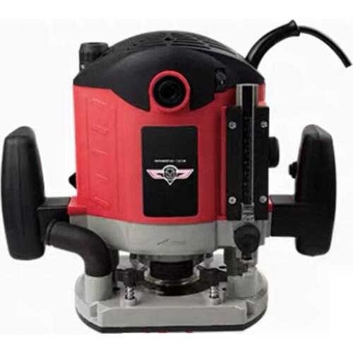 2100W Woodworking Industry Electric Edge Planer Woodworking Milling Planer Slotting Trimming Machine Hand Carving