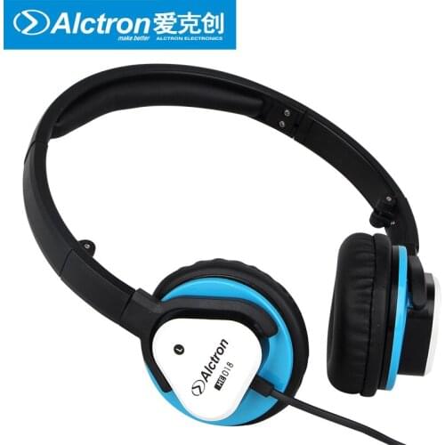 Alctron HE018 portable on ear music headphone for monitoring, listening to music and watching TV, light weight folding style