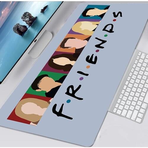 TV Series Friends Large Mousepad Gaming Accessories Mouse Mat XXL 90x30 Mouse Pad Gamer Tapis De Souris Mausepad Tappetino Mouse