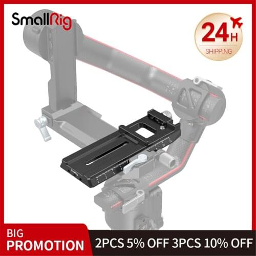SmallRig Quick Release Plate with Arca-Swiss for DJI RS 2/RSC 2/Ronin-S 3061