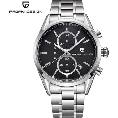 PAGANI DESIGN Men Sport watches quartz multi-function Waterproof men chronograph top brand luxury military sports men clock 2020