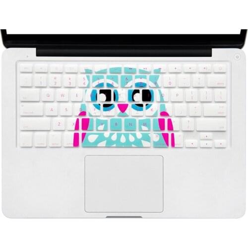 For Apple Macbook Pro Air Retina 13" 15" 17" 1PC Owl Silicone Keyboard Cover Skin Protector Protective Film For Air 13 Retina 13