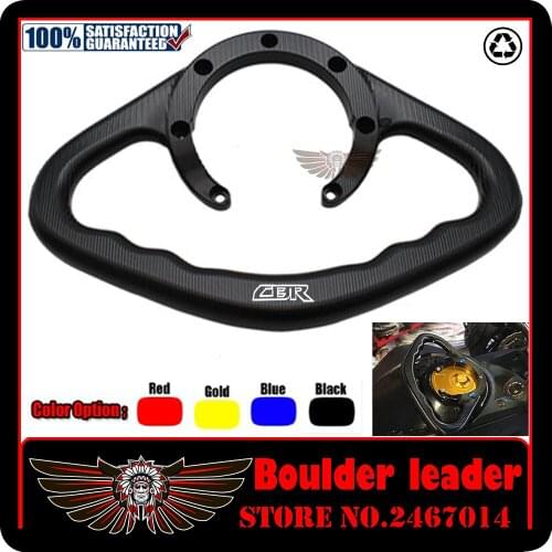For HONDA CBR600RR CBR1000RR CB1000R CB600F CB600 CB900 Hornet Passenger Handgrips Hand Grip Tank Grab Bar Handles Armrest Blue