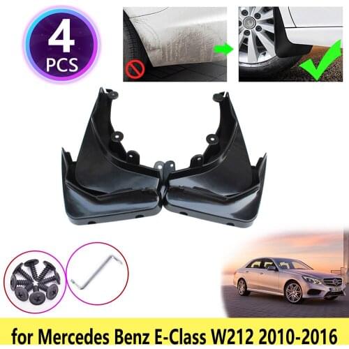 For Mercedes Benz E Class Sedan W212 2010 2011 2012 2013 2014 2015 2016 Mudguards Mudflaps Fender Guards Splash Mud Accessories
