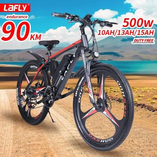 LAFLY 2021 NEW electric bike 500W 36V Mountain Bike Electric Bicycle adult 26 Inch ebike lithium battery