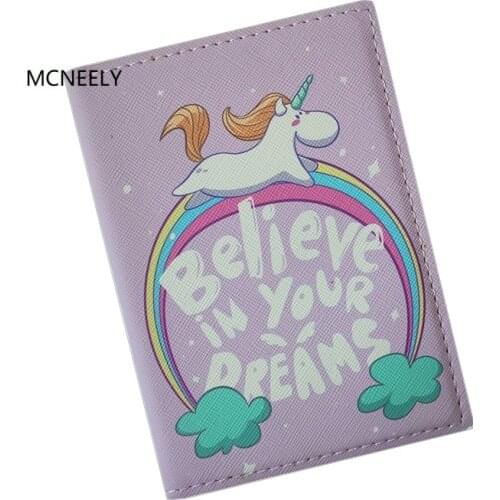 Lovely Girls Lady Travel Passport Cover Wallet Unisex Business Credit Card Air Ticket Wallet Organizer Drop Shipping Kids Gifts