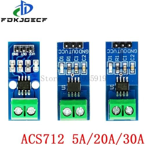 Hall Current Sensor Module ACS712 module 5A 20A 30A Hall Current Sensor Module 5A/20A/30A ACS712