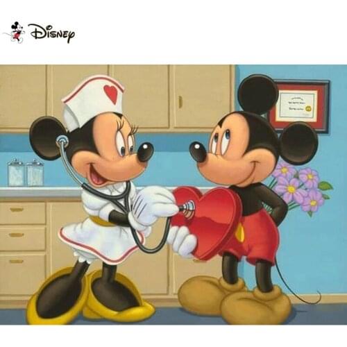 Disney 5D Diamond Embroidery Needlework Kit "Cartoon Mickey Mouse" Diy Diamond Painting Cross Stitch Home Decoration Gift A30389