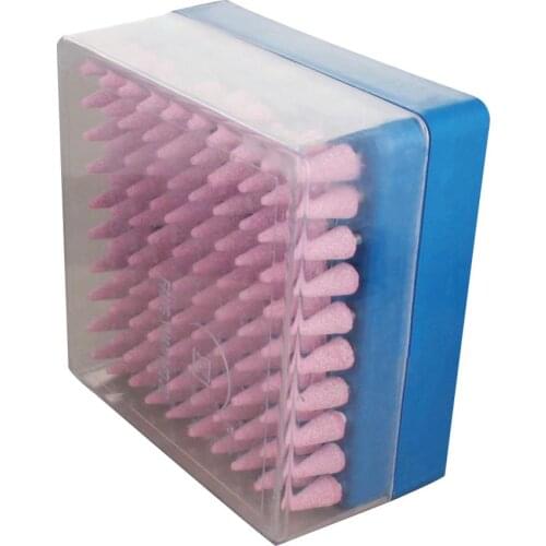 Chrome Corundum Grinding Heads 3mm Handle Set 3*8/3*6mm Cone/Cylindrical/Peach Tip/Spherical/Box 3*5mm Cylindrical/Peach Tip/Box