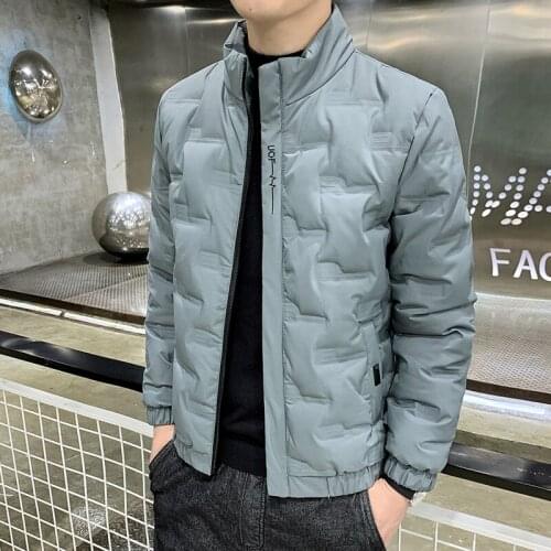 2021 New Mens Down Jacket Hand Some Trend Light and Short Thick Thin Leisure Business In The Spring Winter Coat Korean 105KG